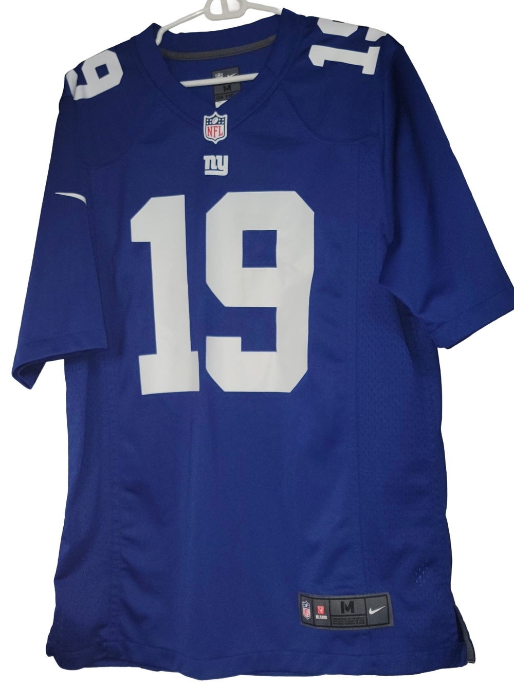 Nike On Field New York Giants Kenny Golladay #19 Blue NFL Jersey